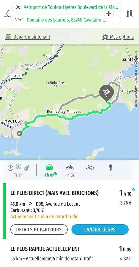 Cavalaire Sea View Cottage: Equipped for 4 with Pool, A/C, Wi-Fi & Bikes Apartment Cavalaire-sur-Mer
